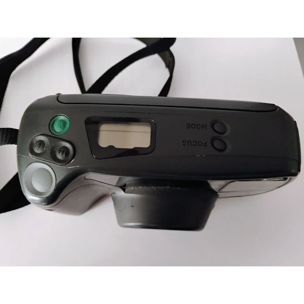 Pentax ZOOM 90-WR 35mm Film Camera Point & Shoot Japan NO BATTERIES As Is Read